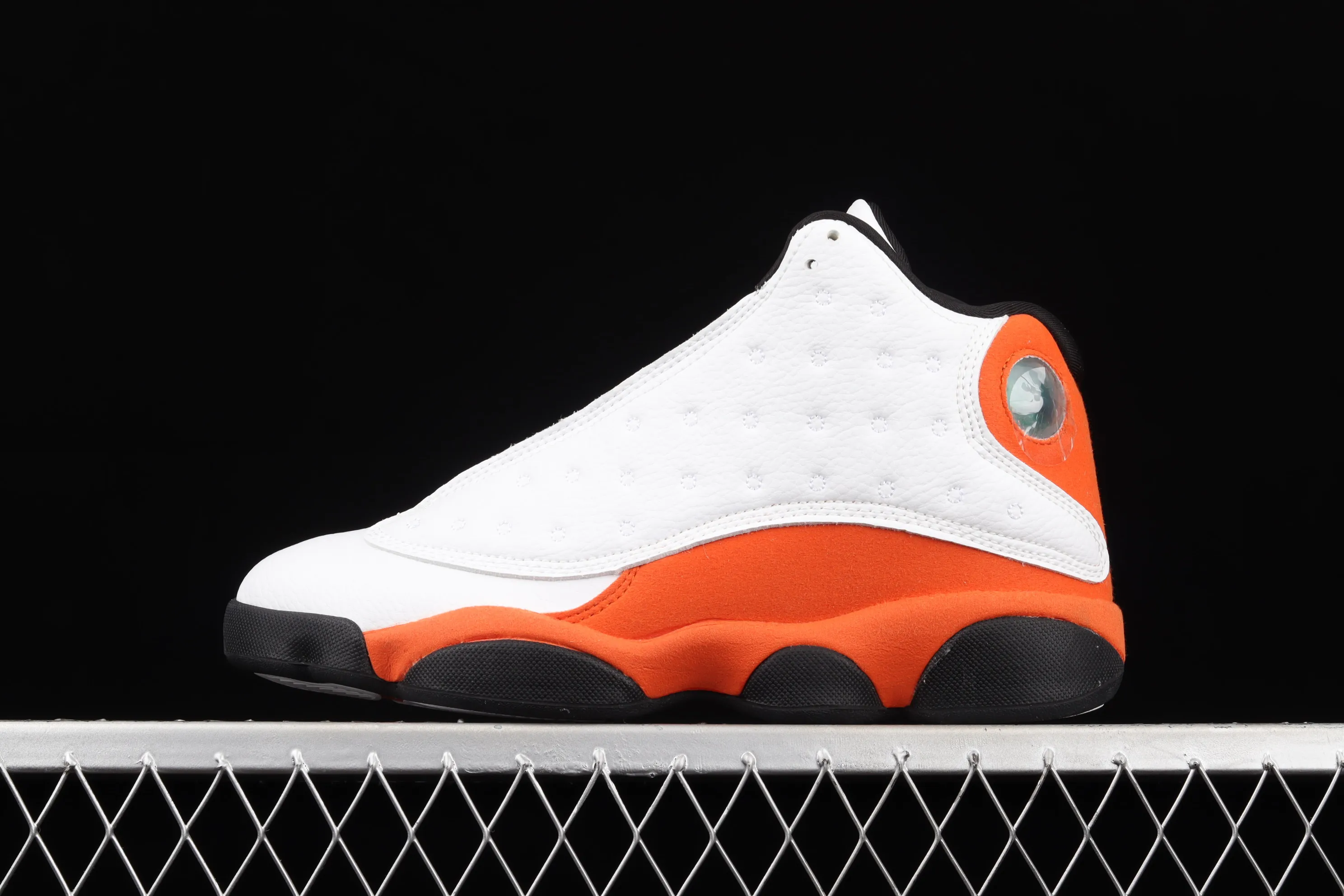 All categories Air Jordan Jordan series basketball shoes Air Jordan 13 G version Air Jordan 13 Retro AJ13 white orange 414571-108